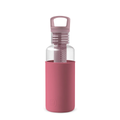 Clear Reusable Water Bottles With Infuser - Clear 20 oz